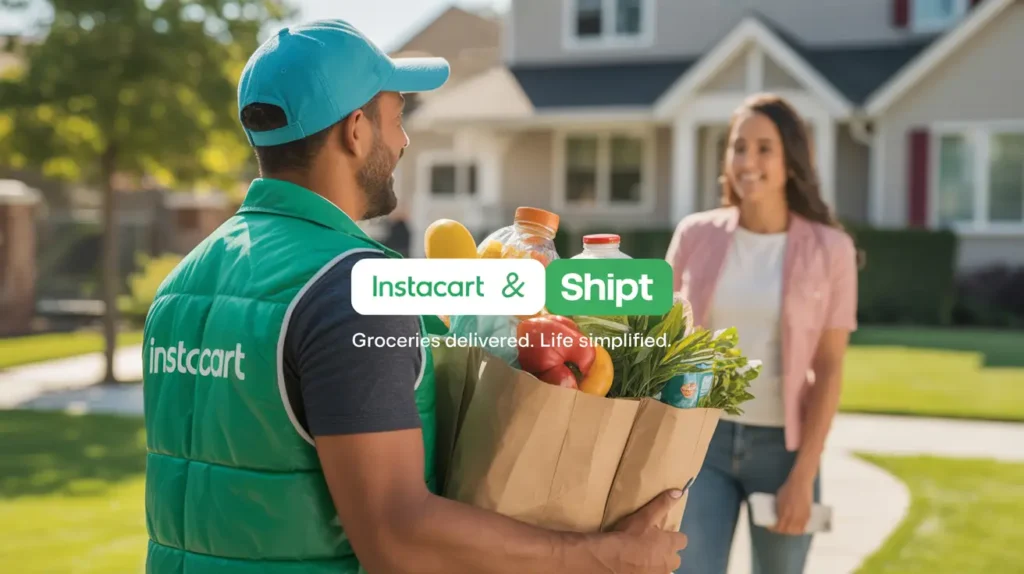delivery services like Instacart and Shipt.