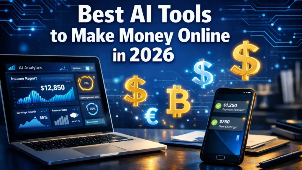 Best AI Tools to Make Money Online in 2026