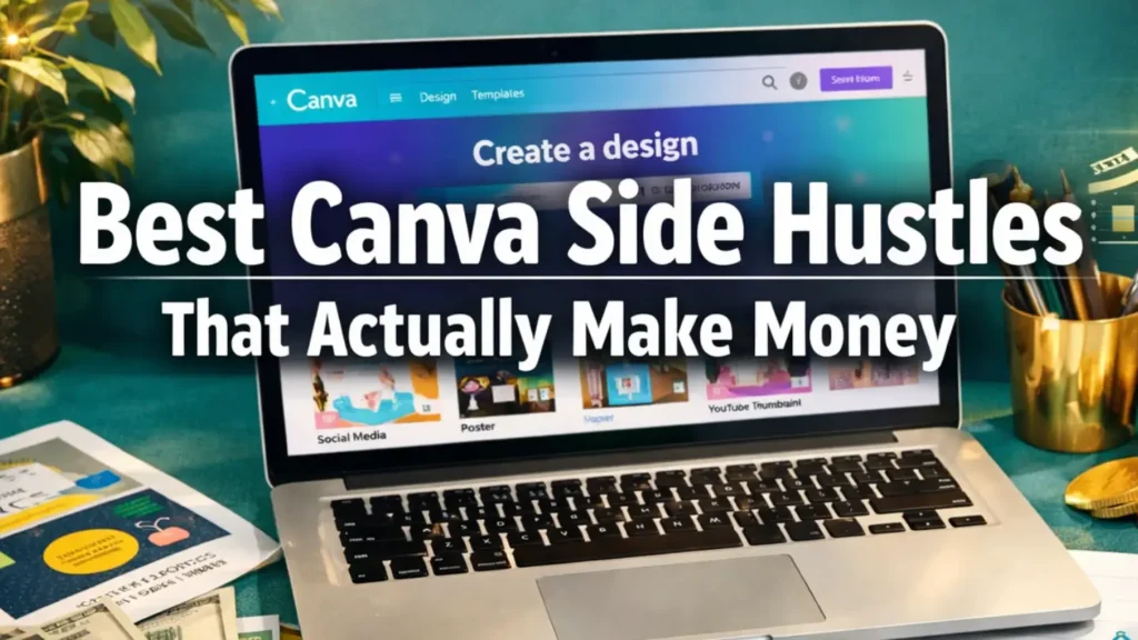 Best Canva Side Hustles That Actually Make Money