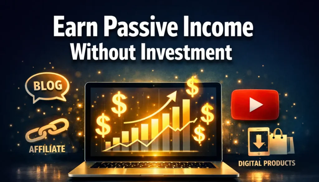 How to Earn Passive Income Without Investment
